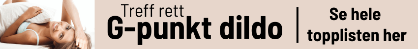 kjøp en g-punktsdildo hos MerLykke.no
